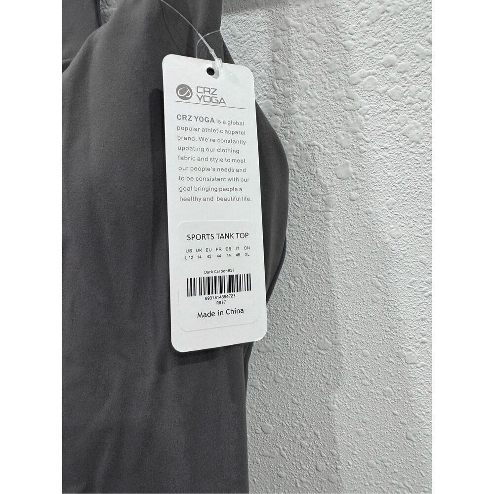 Gray Women's Tank Top - Picture 2 of 4